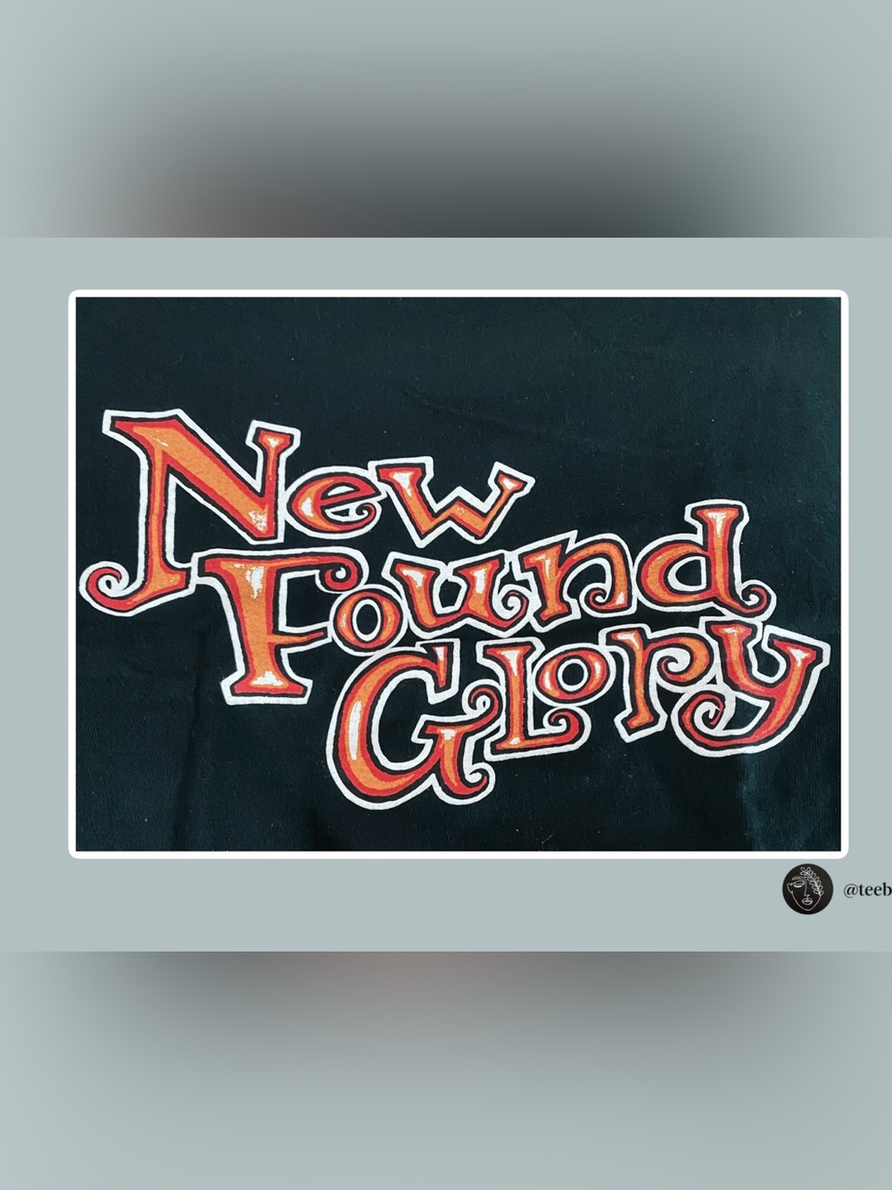 VTG New Found Glory Pop Punk Band Tee 2000s Catalyst Era Black M NWT